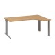Ergonomický stôl ProOffice C 180 x 120/80 cm, pravý - Buk