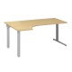 Ergonomický stôl ProOffice C 180 x 120/80 cm, ľavý - Divoká hruška