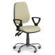 Pracovná stolička Comfort SY s podrúčkami - Zelená