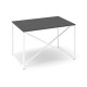 Stôl ProX 118 x 80 cm - Grafit / biela