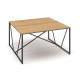 Stôl ProX 138 x 137 cm - Dub hamilton / grafit