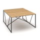 Stôl ProX 138 x 163 cm - Dub hamilton / grafit