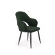 Jedálenská stolička Rainer - Tmavo zelená