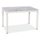 Jedálenský stôl Damar 100 x 60 cm - Krémová