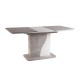Jedálenský stôl Syriusz 120 x 80 cm - Sivá