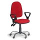 Pracovná stolička Torino SY s podrúčkami - Červená