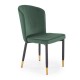 Jedálenská stolička Dio - Tmavo zelená