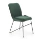Jedálenská stolička Kord - Tmavo zelená