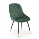 Jedálenská stolička Beline - Tmavo zelená