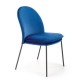 Jedálenská stolička Ulric - Tmavo modrá