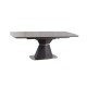 Jedálenský stôl Cortez - Čierny mramor