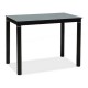 Jedálenský stôl Galant 100 x 60 cm - Čierna