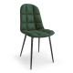 Jedálenská stolička Lancaster - Tmavo zelená