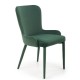 Jedálenská stolička Cedric - Tmavo zelená