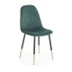 Jedálenská stolička Noela - Tmavo zelená
