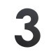 Domové číslo "3", RN.75L - Čierna