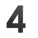 Domové číslo "4", RN.75L - Čierna