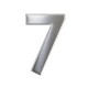 Domové číslo "7", RN.75L - Nerez