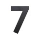 Domové číslo "7", RN.75L - Čierna