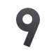 Domové číslo "9", RN.75L - Čierna