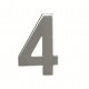Domové číslo "4", RN.95L - Nerez