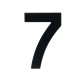 Domové číslo "7", RN.95L - Čierna