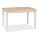Jedálenský stôl Adam 120 x 68 cm - Dub artisan / biela