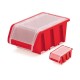 Úložný box uzatvárateľný 15,5 × 10 × 7 cm - Červená