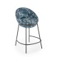 Barová stolička Brimley - Modrá