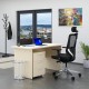 Zostava kancelárskeho nábytku Visio 1, 140 cm - Javor