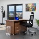 Zostava kancelárskeho nábytku Visio 1, 140 cm - Orech 