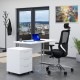 Zostava kancelárskeho nábytku Visio 1, 120 cm - Biela