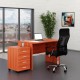 Zostava kancelárskeho nábytku SimpleOffice 1, 120 cm - Čerešňa