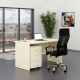 Zostava kancelárskeho nábytku SimpleOffice 1, 140 cm - Breza