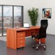 Zostava kancelárskeho nábytku SimpleOffice 1, 180 cm - Čerešňa